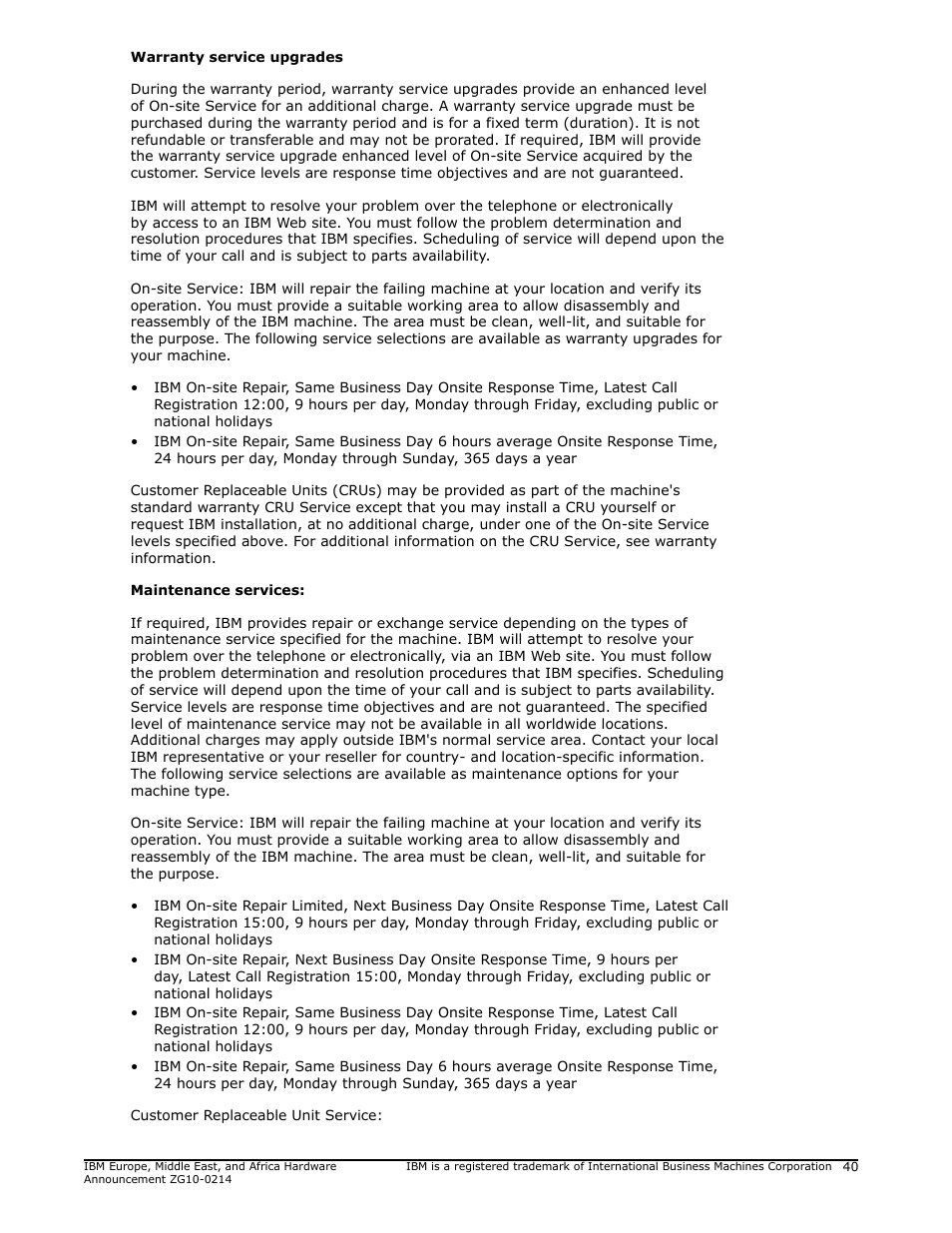 IBM POWER 730 User Manual | Page 40 / 45