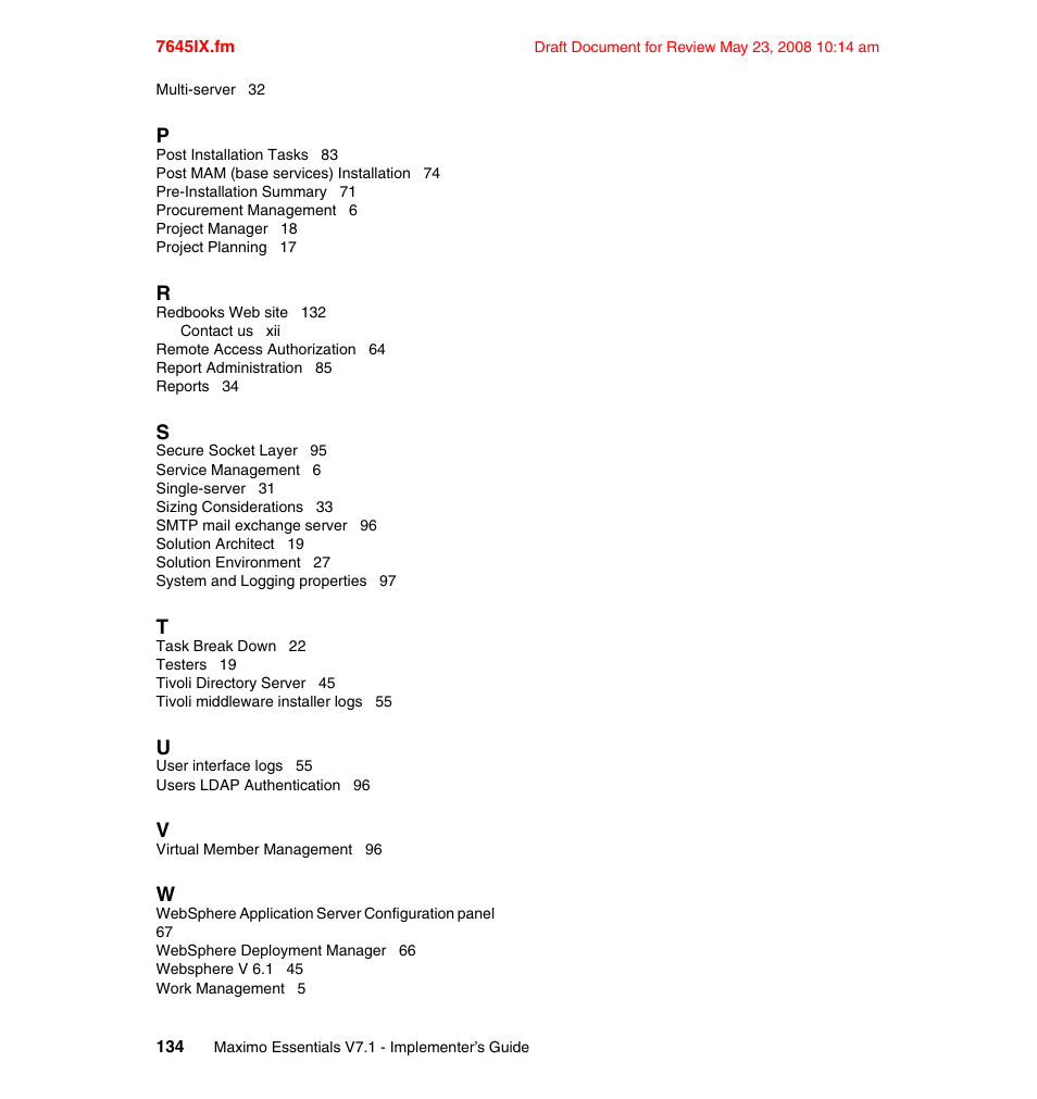 IBM MAXIMO SG24-7645-00 User Manual | Page 148 / 152