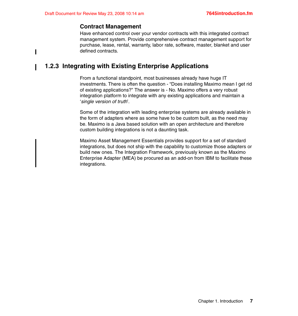 IBM MAXIMO SG24-7645-00 User Manual | Page 21 / 152