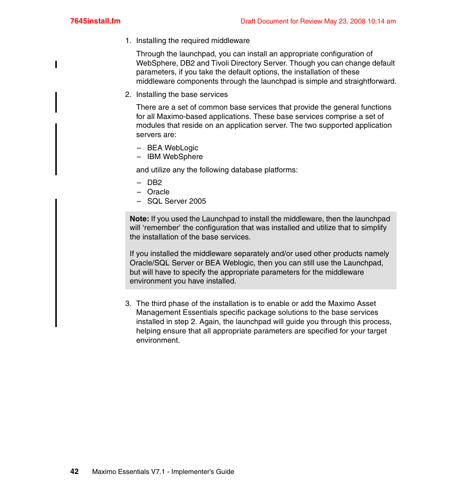 IBM MAXIMO SG24-7645-00 User Manual | Page 56 / 152