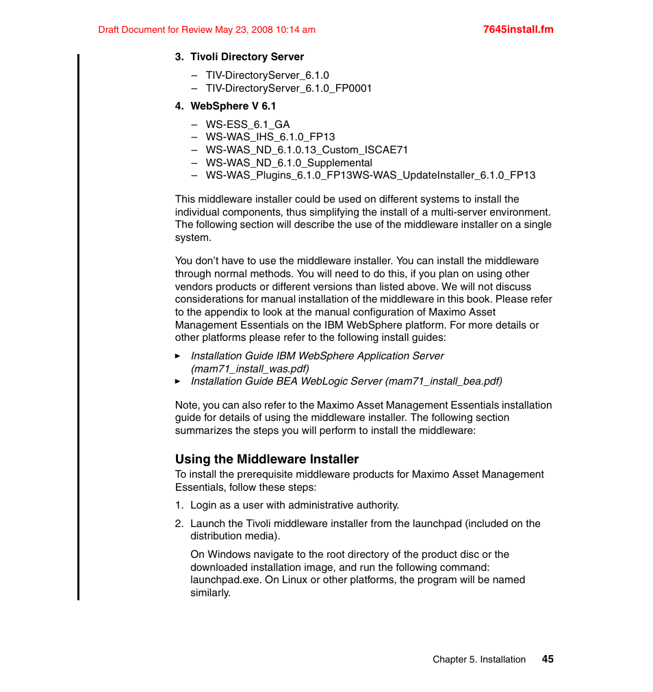 IBM MAXIMO SG24-7645-00 User Manual | Page 59 / 152