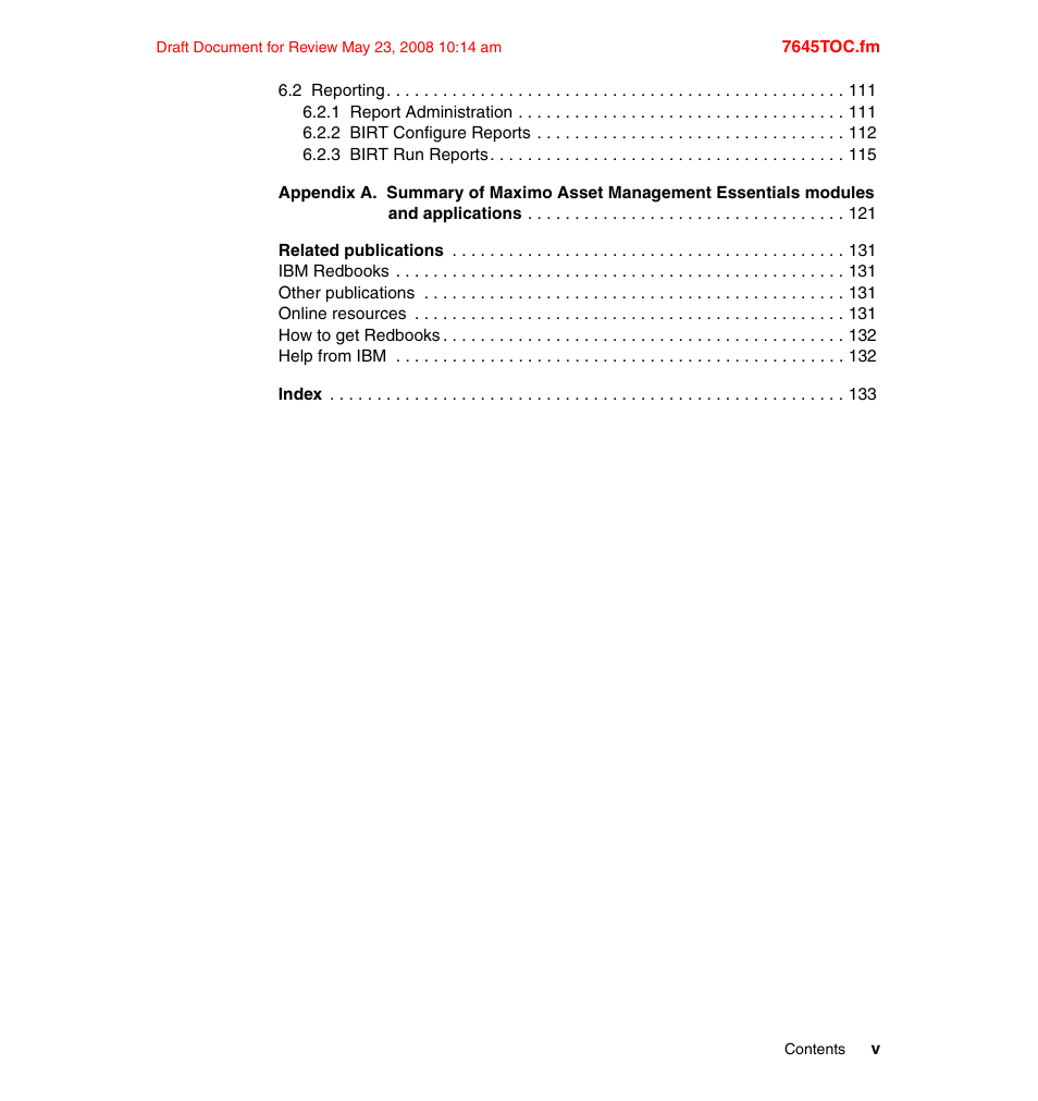 IBM MAXIMO SG24-7645-00 User Manual | Page 7 / 152