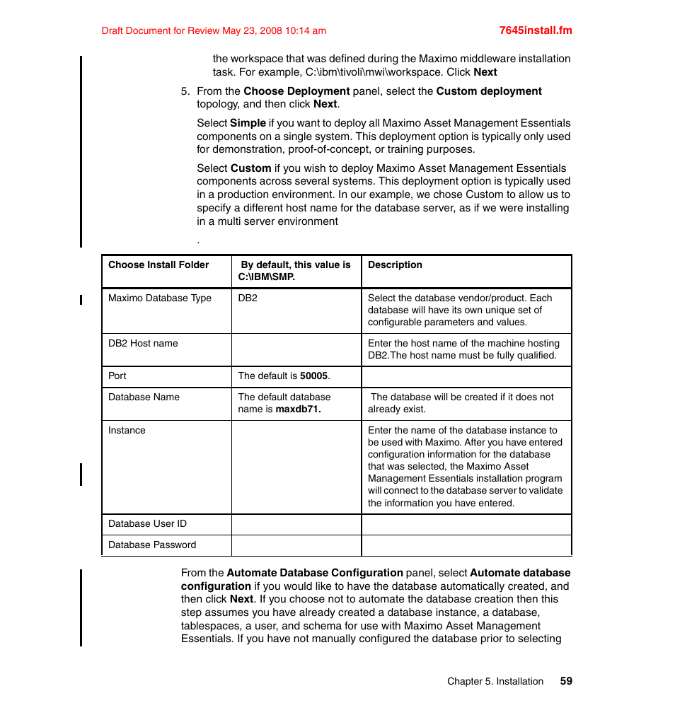 IBM MAXIMO SG24-7645-00 User Manual | Page 73 / 152