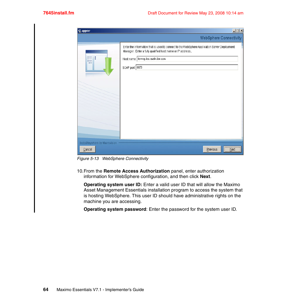 IBM MAXIMO SG24-7645-00 User Manual | Page 78 / 152