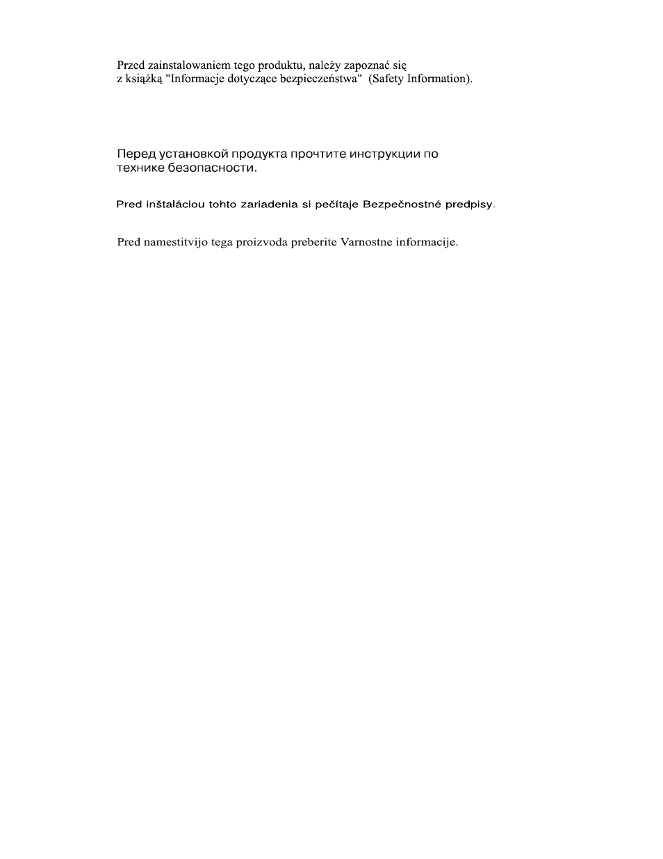 IBM UPS750TLV User Manual | Page 6 / 68