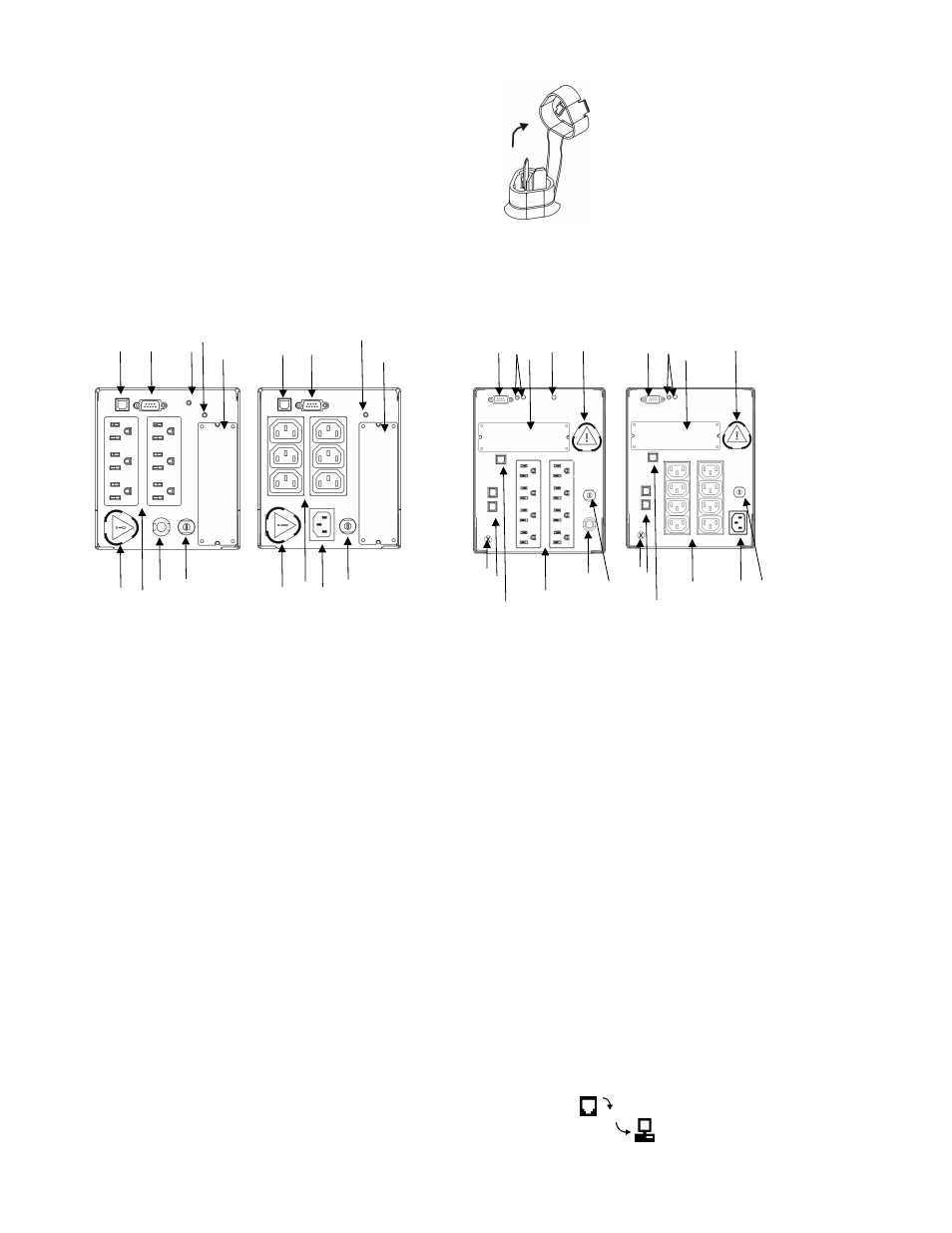 Battery connection | IBM UPS750TLV User Manual | Page 9 / 68