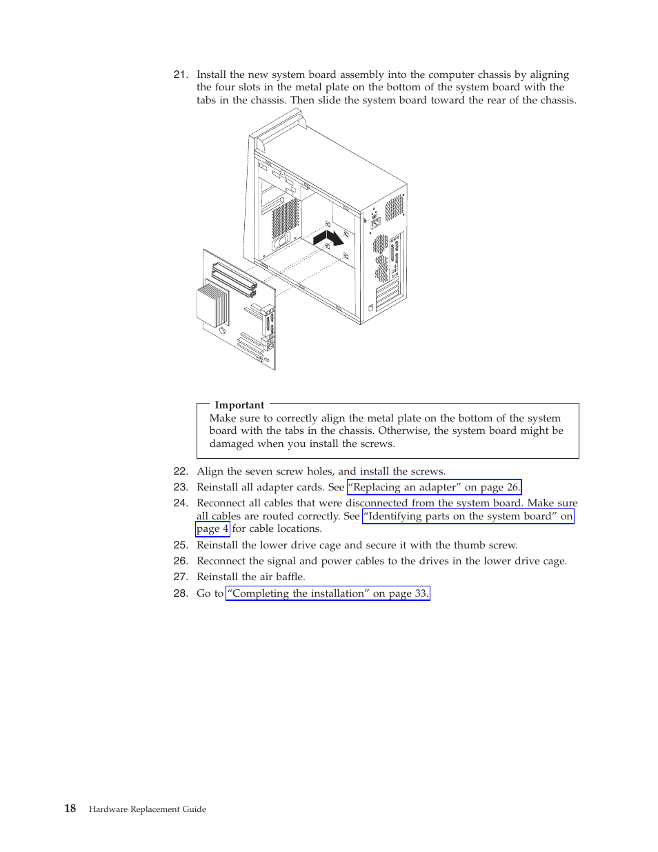 IBM THINKCENTRE 8123 User Manual | Page 26 / 44