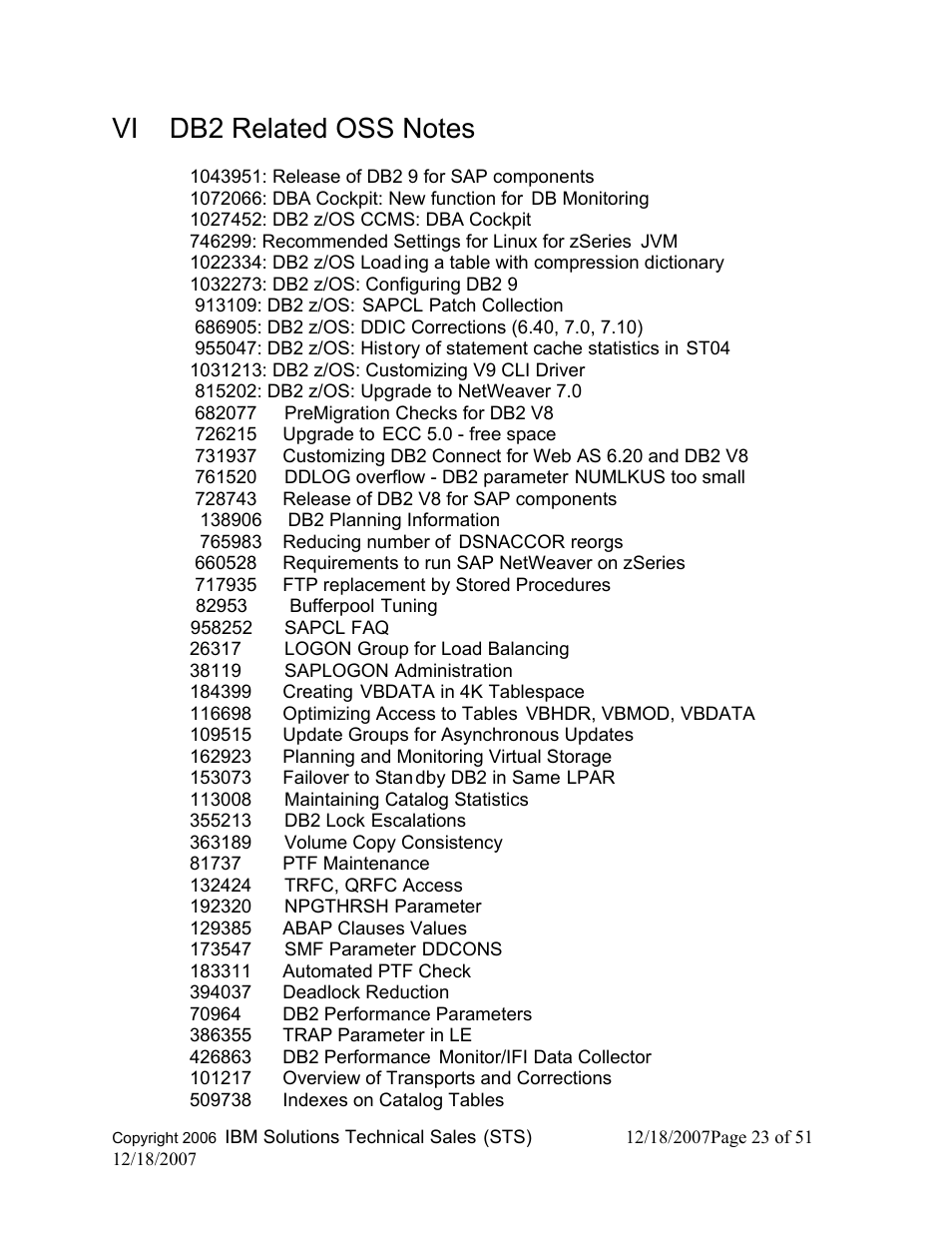 IBM DB2 V8 User Manual | Page 23 / 51