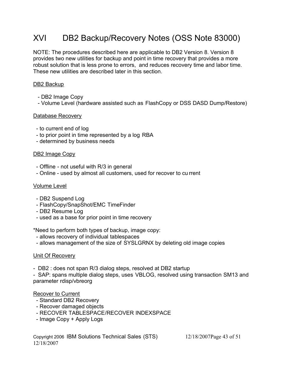 IBM DB2 V8 User Manual | Page 43 / 51