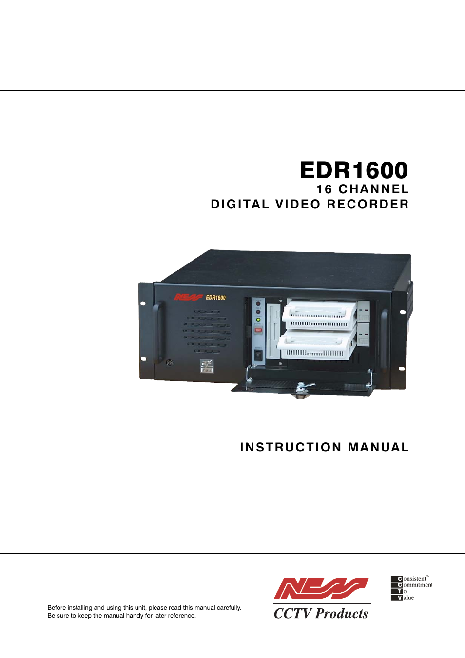 IBM EDR1600 User Manual | 62 pages