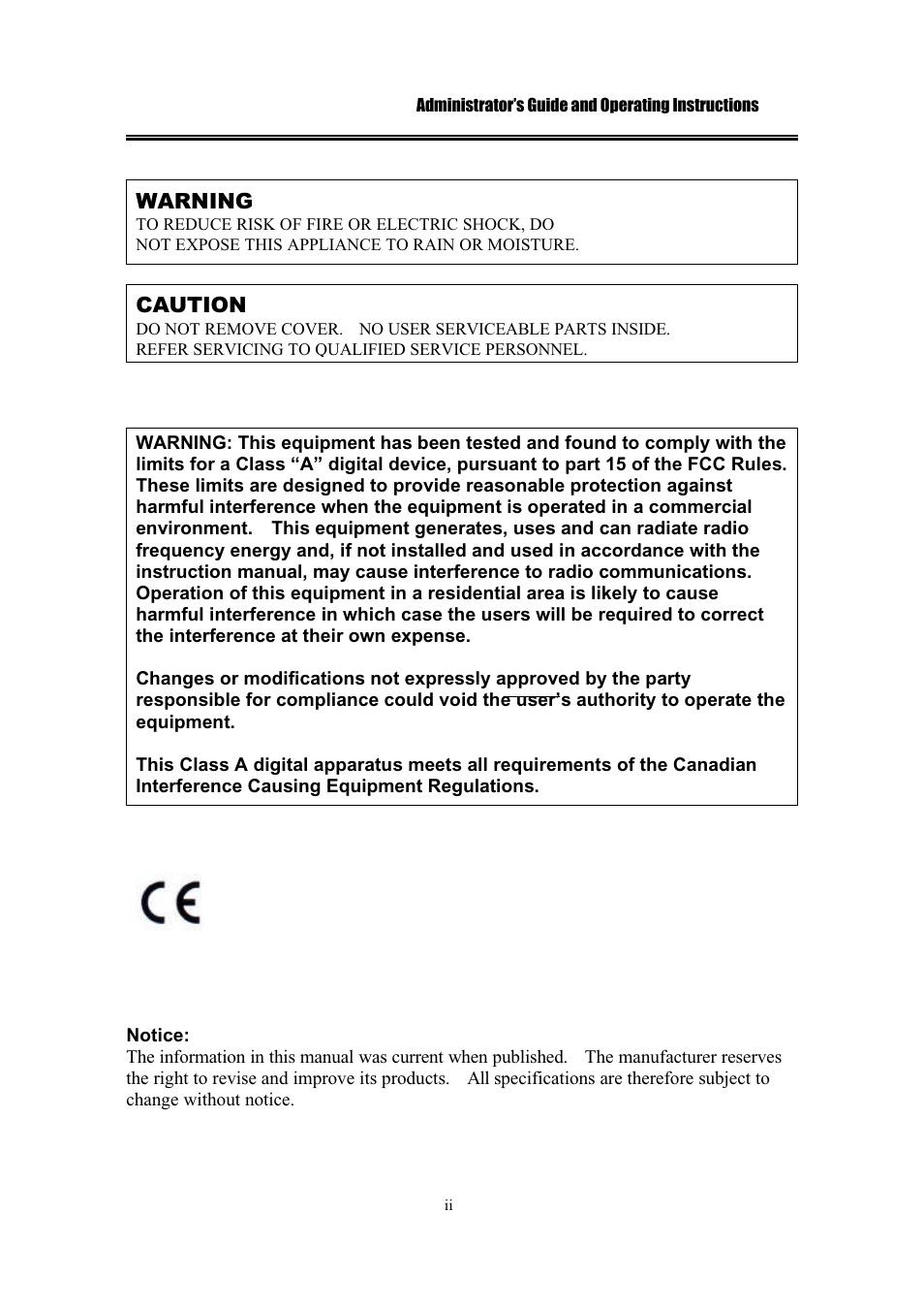IBM EDR1600 User Manual | Page 2 / 62