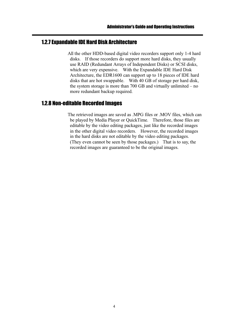 IBM EDR1600 User Manual | Page 8 / 62