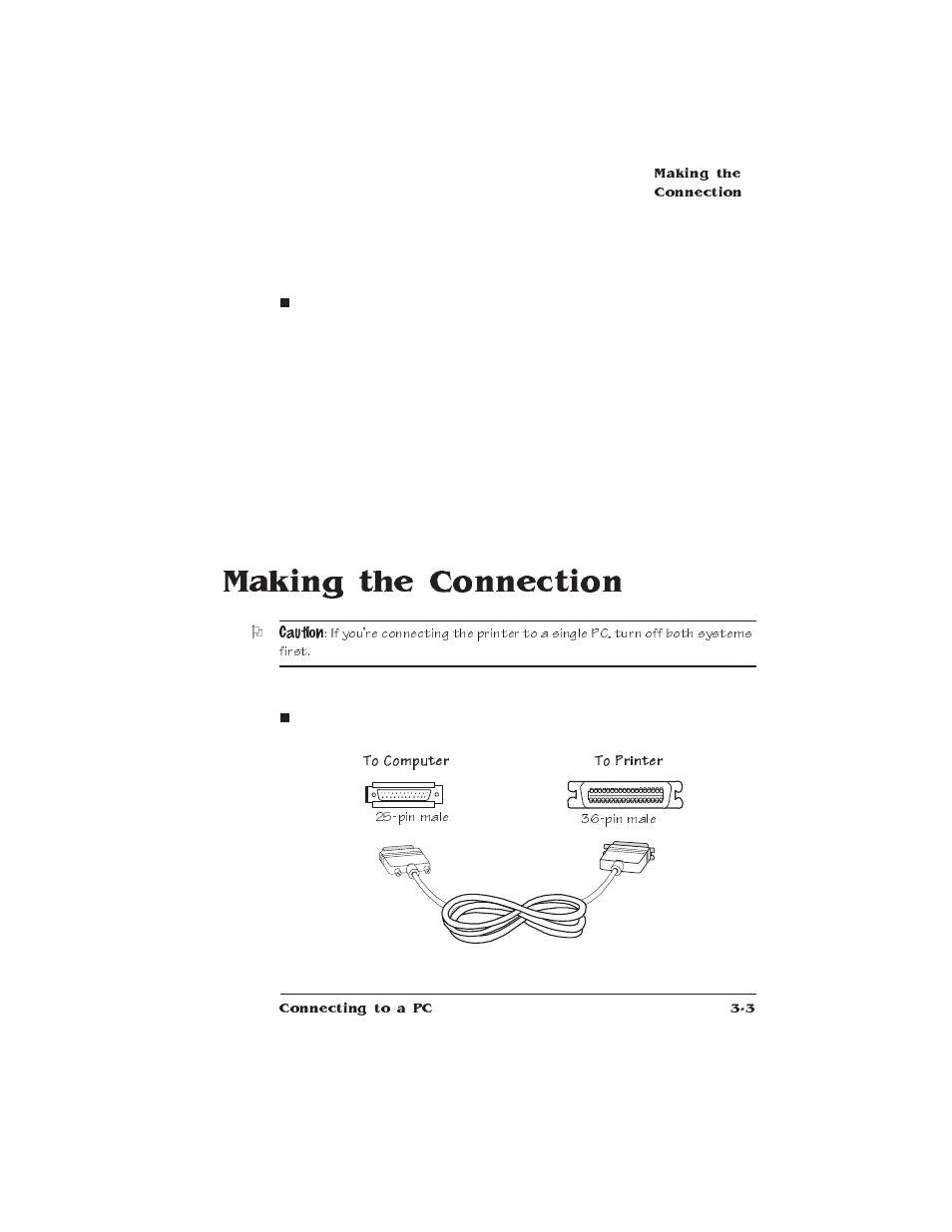 Making the connection | IBM Print System QMS 1725E User Manual | Page 43 / 94