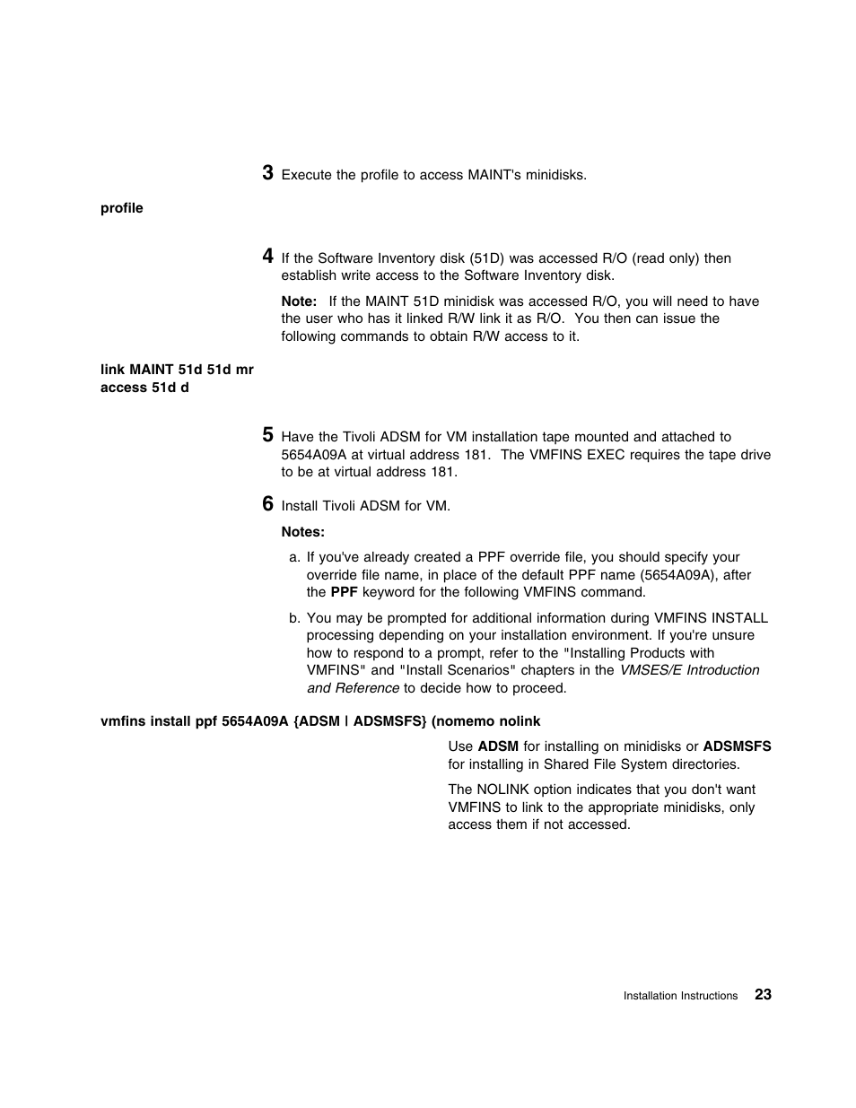IBM TIVOLI ADSTAR 5697-VM3 User Manual | Page 27 / 62