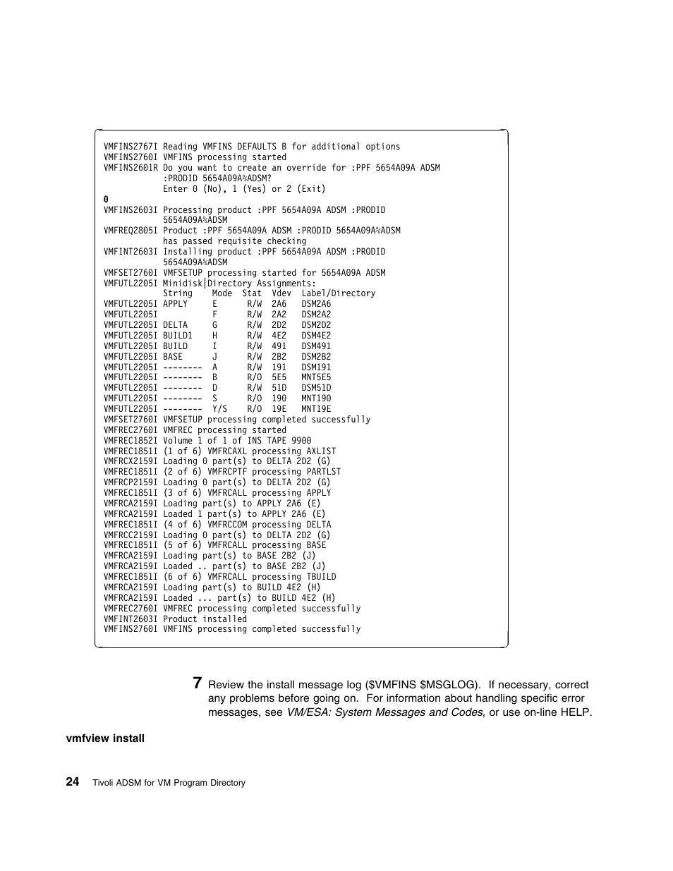 IBM TIVOLI ADSTAR 5697-VM3 User Manual | Page 28 / 62