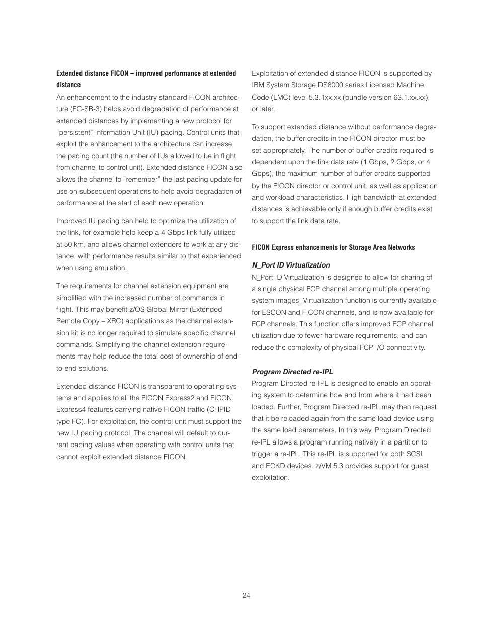 IBM Z10 BUISNESS CLASS Z10 BC User Manual | Page 24 / 67