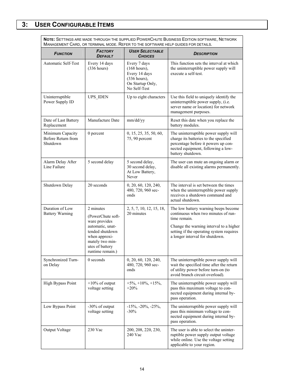 Onfigurable, Tems | IBM Uninterruptible Power Supply IBM UPS 7500XHV User Manual | Page 18 / 29