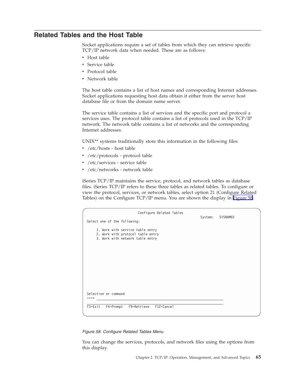 Related tables and the host table | IBM SC41-5420-04 User Manual | Page 79 / 116