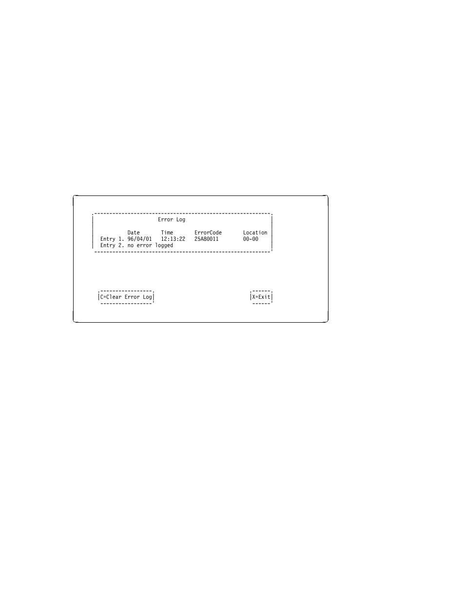 Display error log | IBM H SERIES RS/6000 User Manual | Page 109 / 290