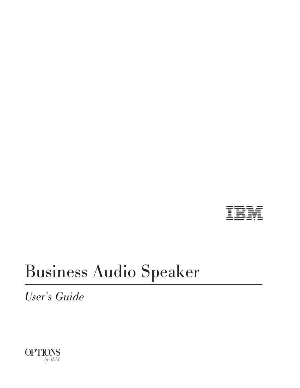 IBM 05L1596 User Manual | 70 pages