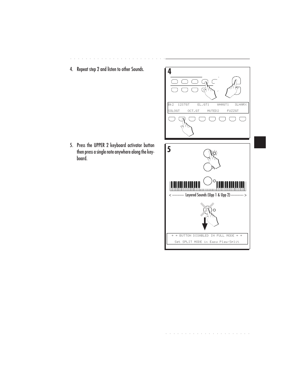 Quick guide 1•9, Repeat step 2 and listen to other sounds | IBM PS1500 User Manual | Page 25 / 112