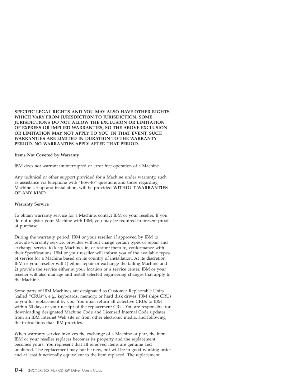 IBM 22P6969 User Manual | Page 40 / 54