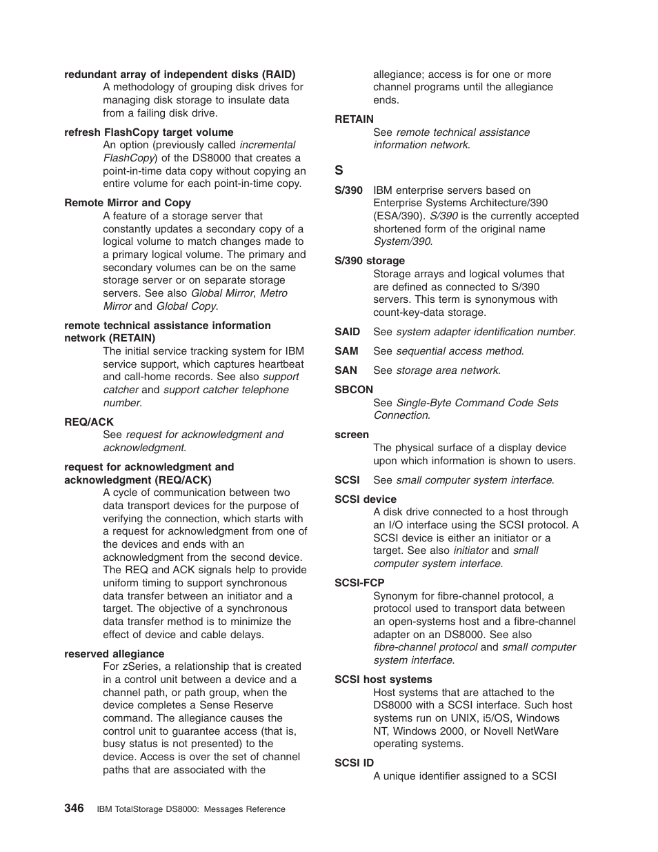 IBM TOTAL STORAGE DS8000 User Manual | Page 366 / 374