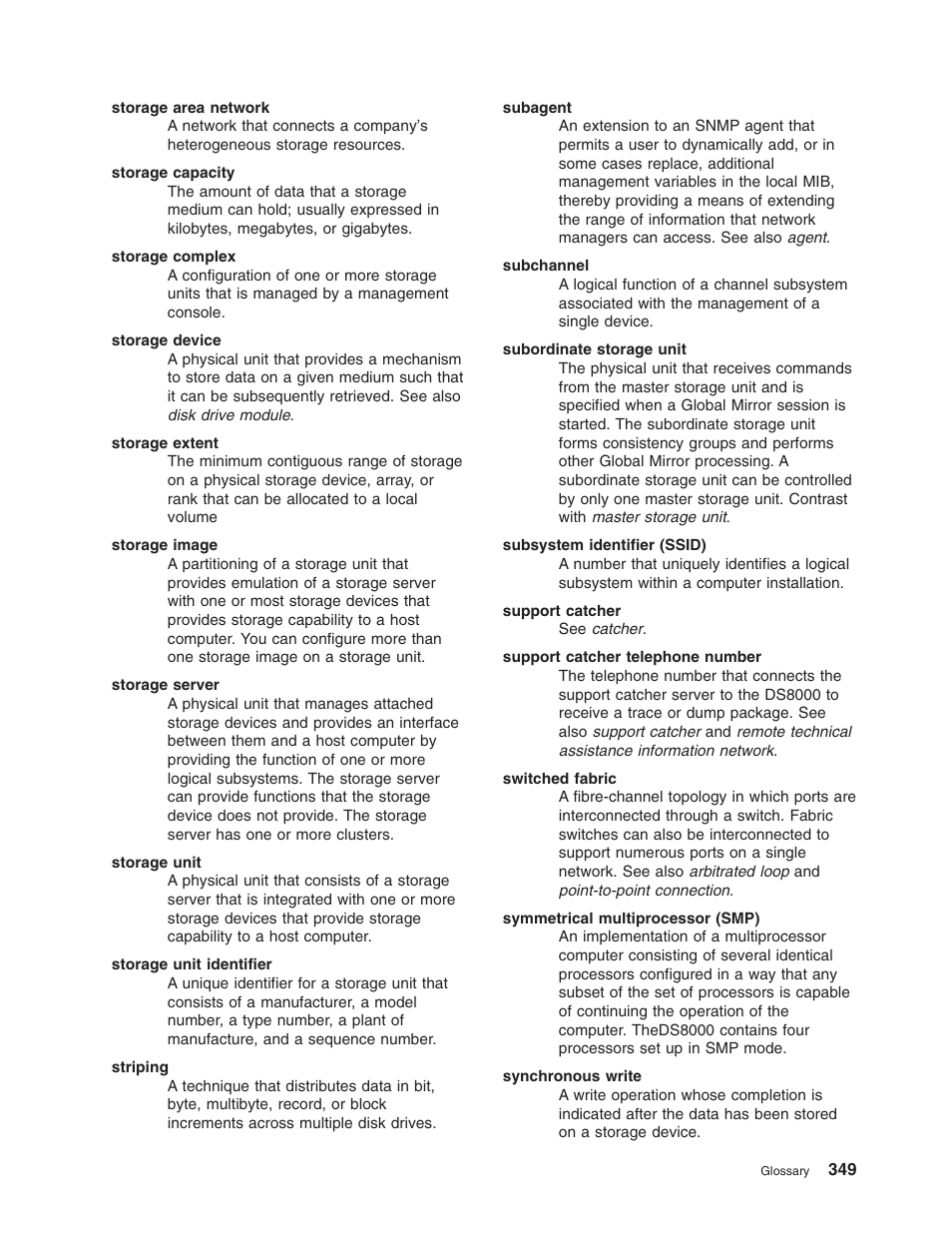 IBM TOTAL STORAGE DS8000 User Manual | Page 369 / 374