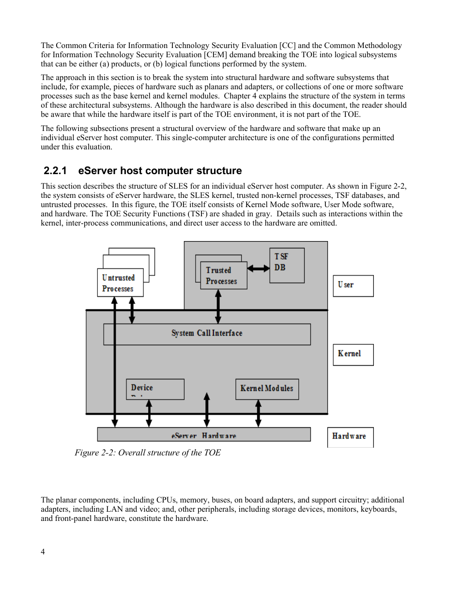 1 eserver host computer structure | IBM Novell 10 SP1 EAL4 User Manual | Page 16 / 246