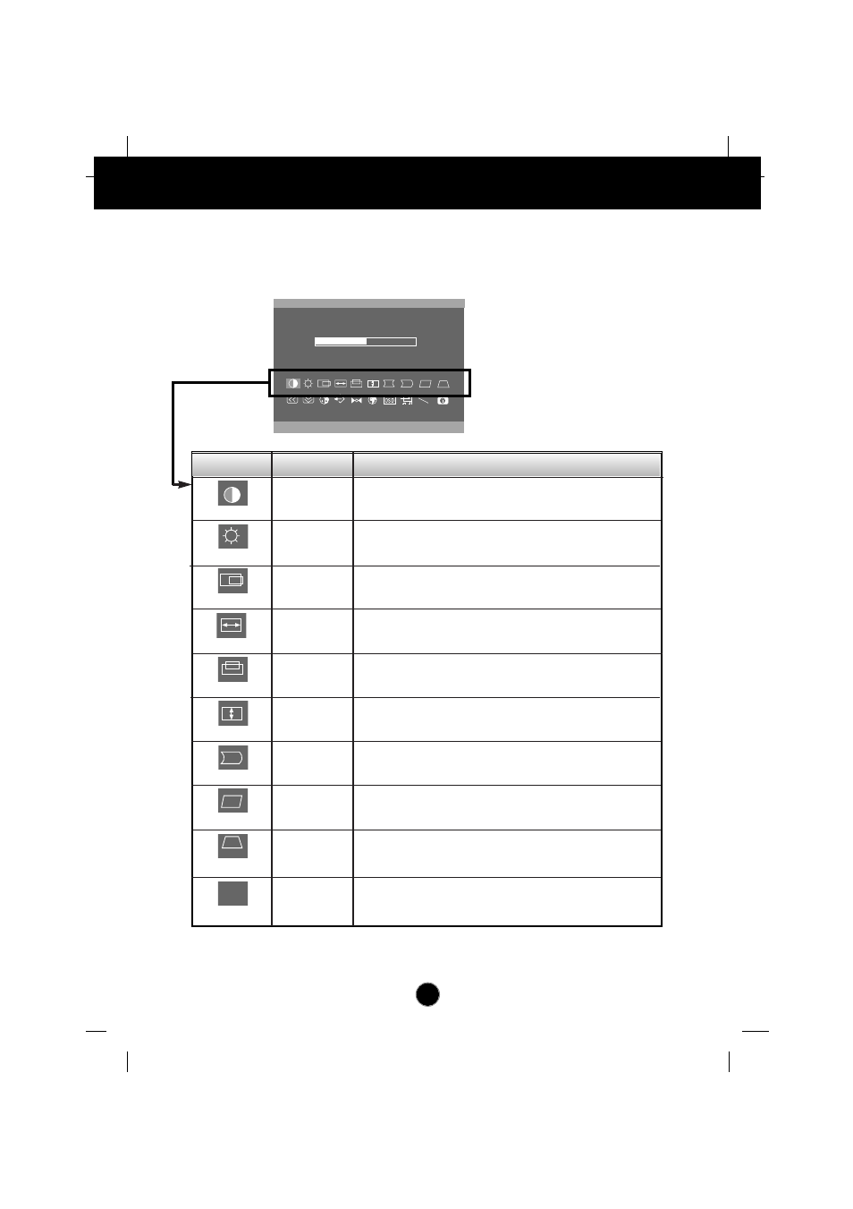 On screen display(osd) selection and adjustment | IBM 6633 - 4LE User Manual | Page 13 / 19