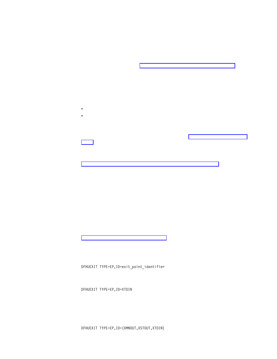 Making trace entries, Parameters passed to the global user exit program | IBM SC33-1683-02 User Manual | Page 39 / 875