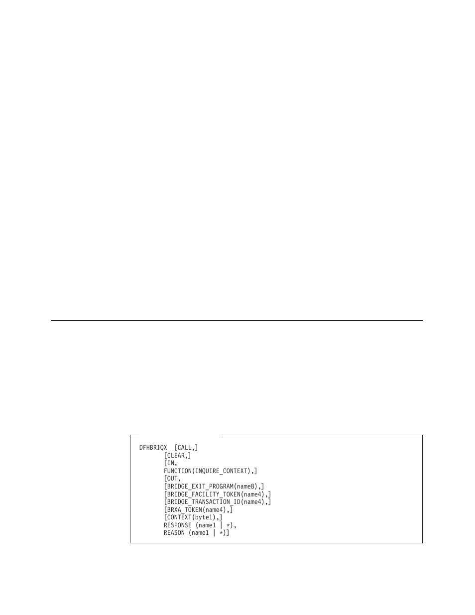 Transaction management functions, The inquire_context call | IBM SC33-1683-02 User Manual | Page 402 / 875