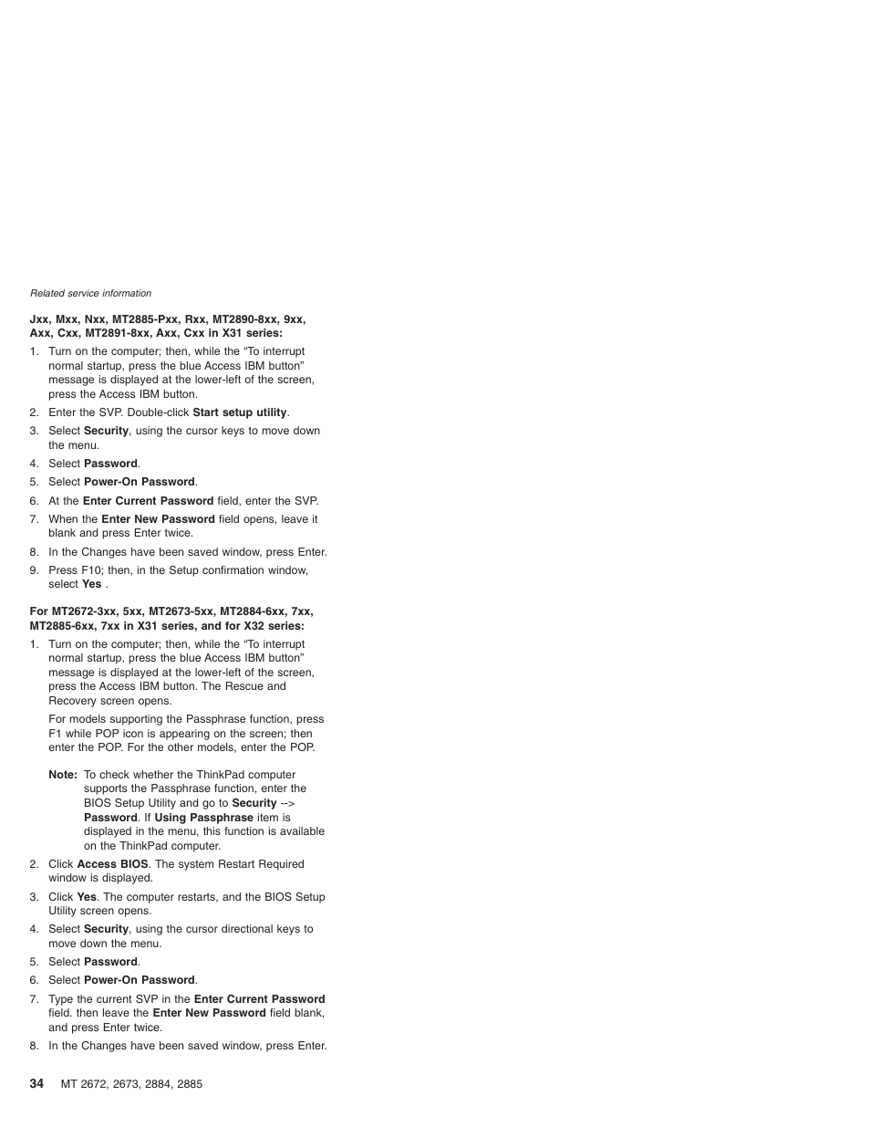 IBM X32 User Manual | Page 38 / 196