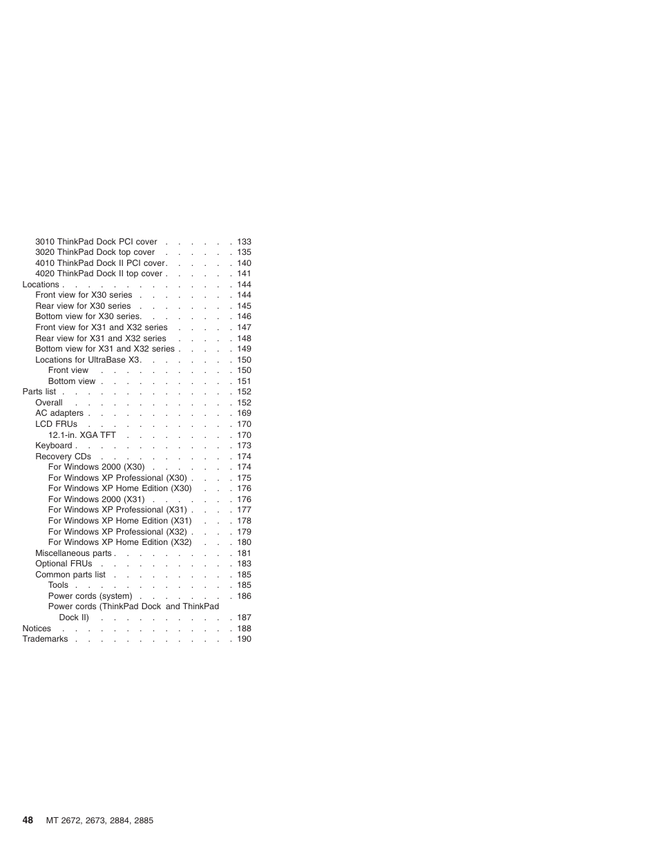 IBM X32 User Manual | Page 52 / 196