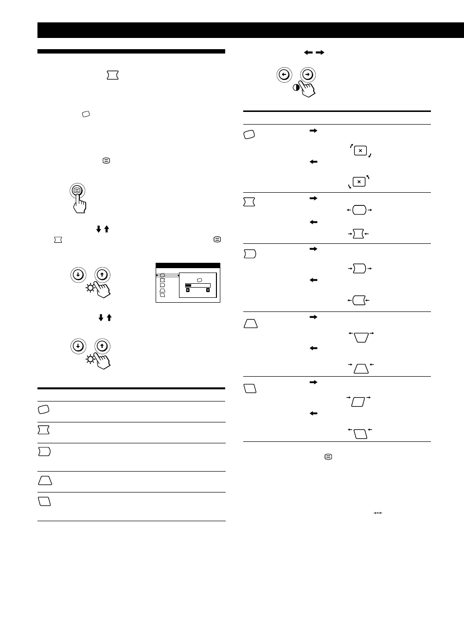 Uso dell’indicazione a schermo geometria, Personalizzazione del monitor | IBM P96 User Manual | Page 104 / 128