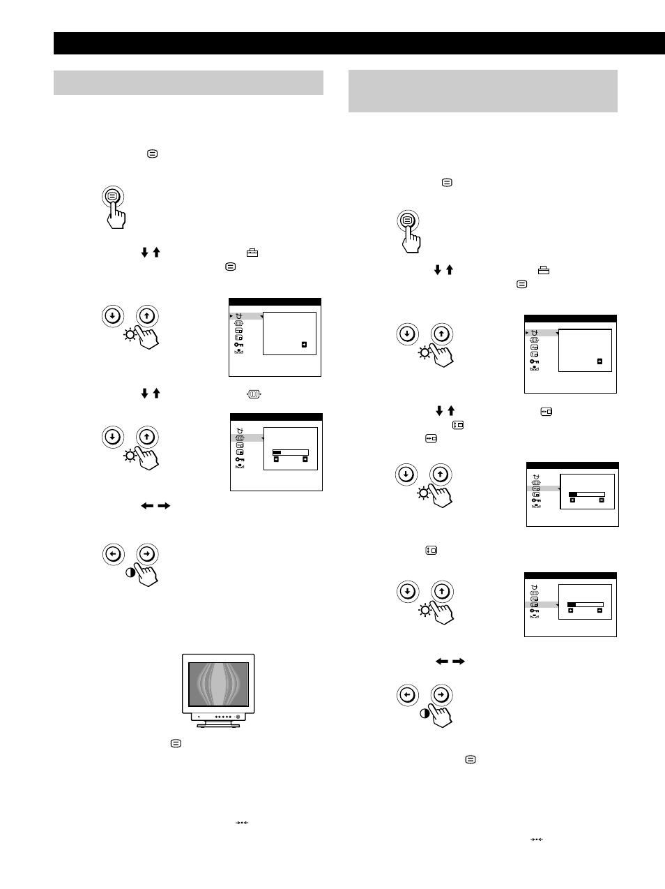 Personalizzazione del monitor, Regolazione dell’effetto moiré | IBM P96 User Manual | Page 108 / 128