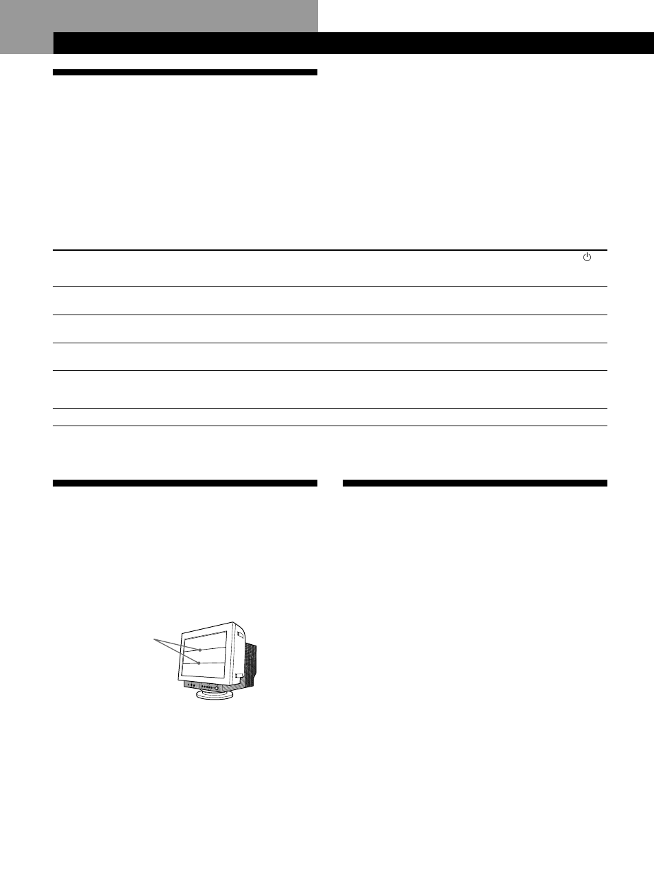 Uso immediato, Funzione di risparmio energetico, Cavi di smorzamento | Caratteristiche tecniche | IBM P96 User Manual | Page 112 / 128