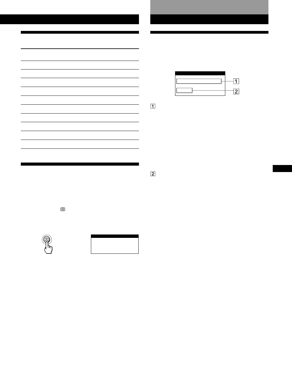 Preset modes, Displaying the monitor’s information, Warning messages | Preset modes displaying the monitor’s information, Getting started, Technical features, Technical features additional information, Fen es c | IBM P96 User Manual | Page 25 / 128