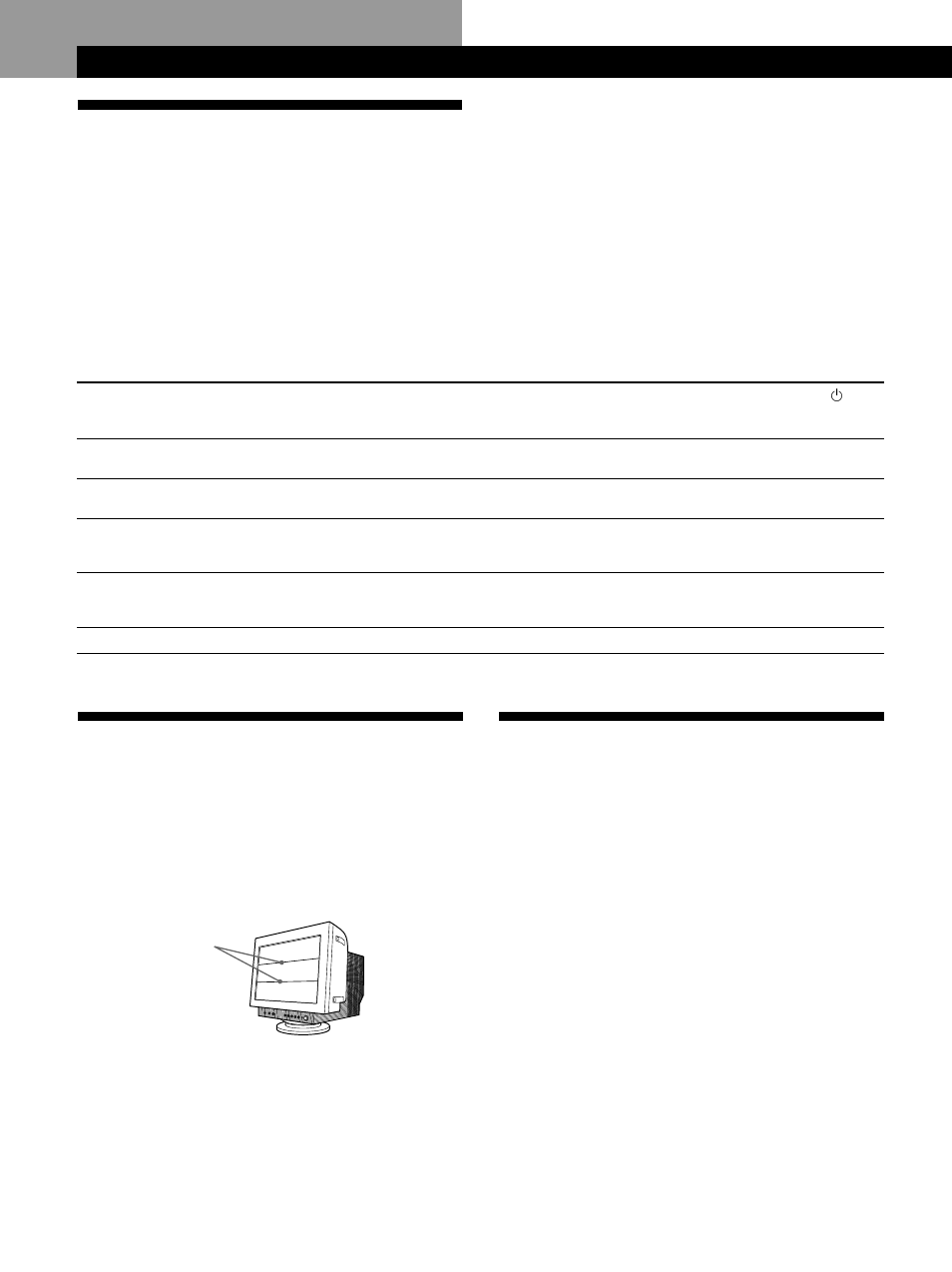 Un moniteur prêt à l’emploi (“plug & play”), Fils d’amortissement, Fonction d’économie d’énergie | Caractéristiques techniques | IBM P96 User Manual | Page 46 / 128