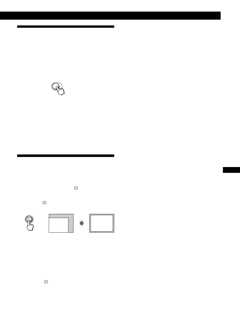 Selección de la señal de entrada, Tamaño y centrado automáticos de la imagen, Procedimientos iniciales | IBM P96 User Manual | Page 79 / 128