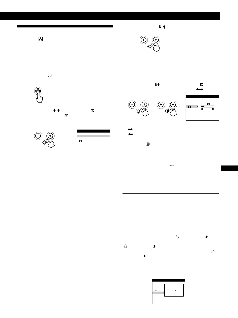 Uso de la indicación en pantalla color, Personalización del monitor 3 | IBM P96 User Manual | Page 83 / 128