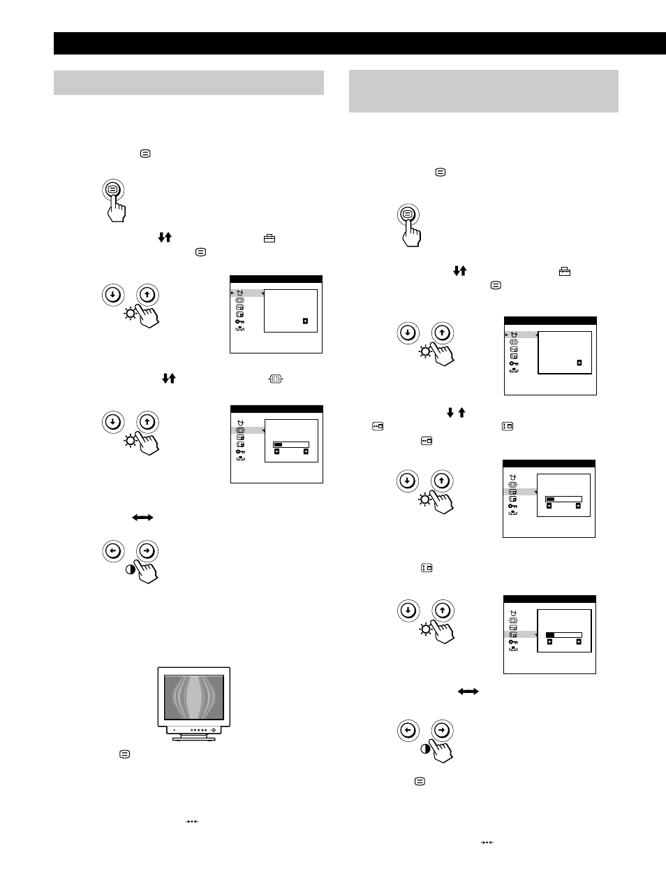 Ajuste del muaré | IBM P96 User Manual | Page 86 / 128