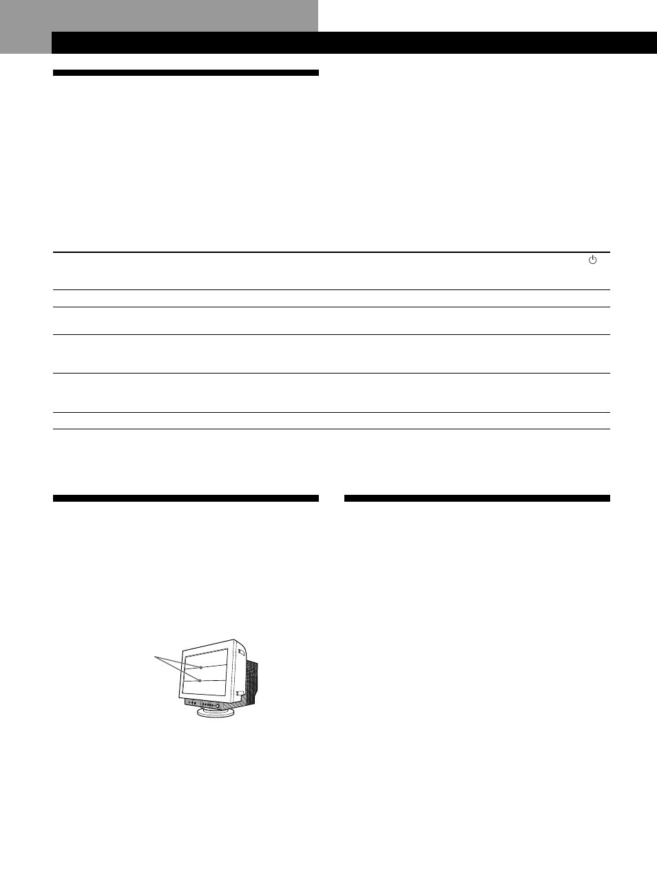 Función plug & play, Función de ahorro de energía, Hilos de amortiguación | Personalización del monitor, Funciones técnicas | IBM P96 User Manual | Page 90 / 128