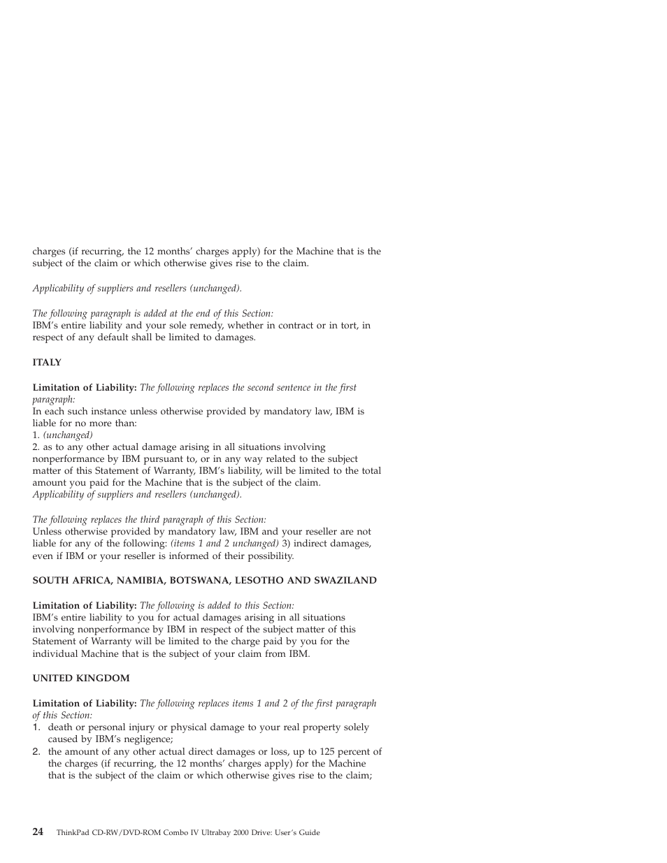 IBM ThinkPad 22P7007 User Manual | Page 32 / 42