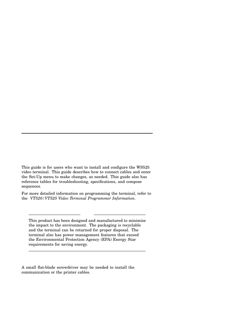 Preface, Overview | IBM Asynchronous Color Terminals WS525 User Manual | Page 5 / 44