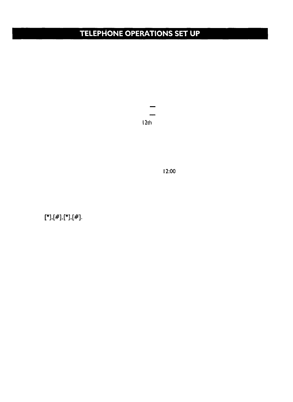 List of system defaults, Assigning extension numbers (i i through 22) | IBM -4900 User Manual | Page 21 / 44