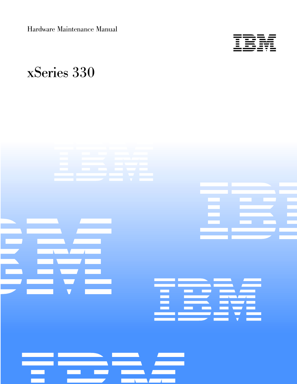 IBM xSeries 330 User Manual | 158 pages