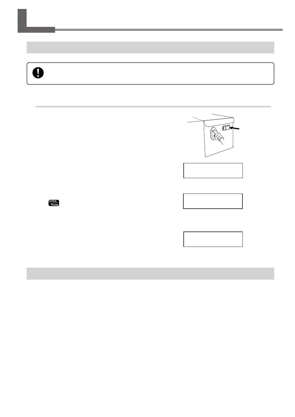 2. switching the power on and off, Switching on the power, Switching off the power | IBM EGX-400 User Manual | Page 29 / 149