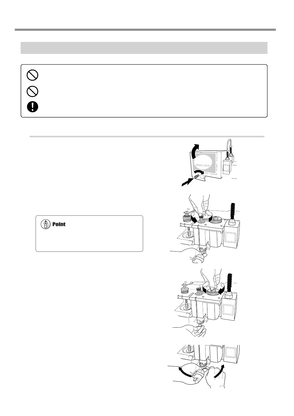 Installing a character cutter (with nose unit) | IBM EGX-400 User Manual | Page 42 / 149