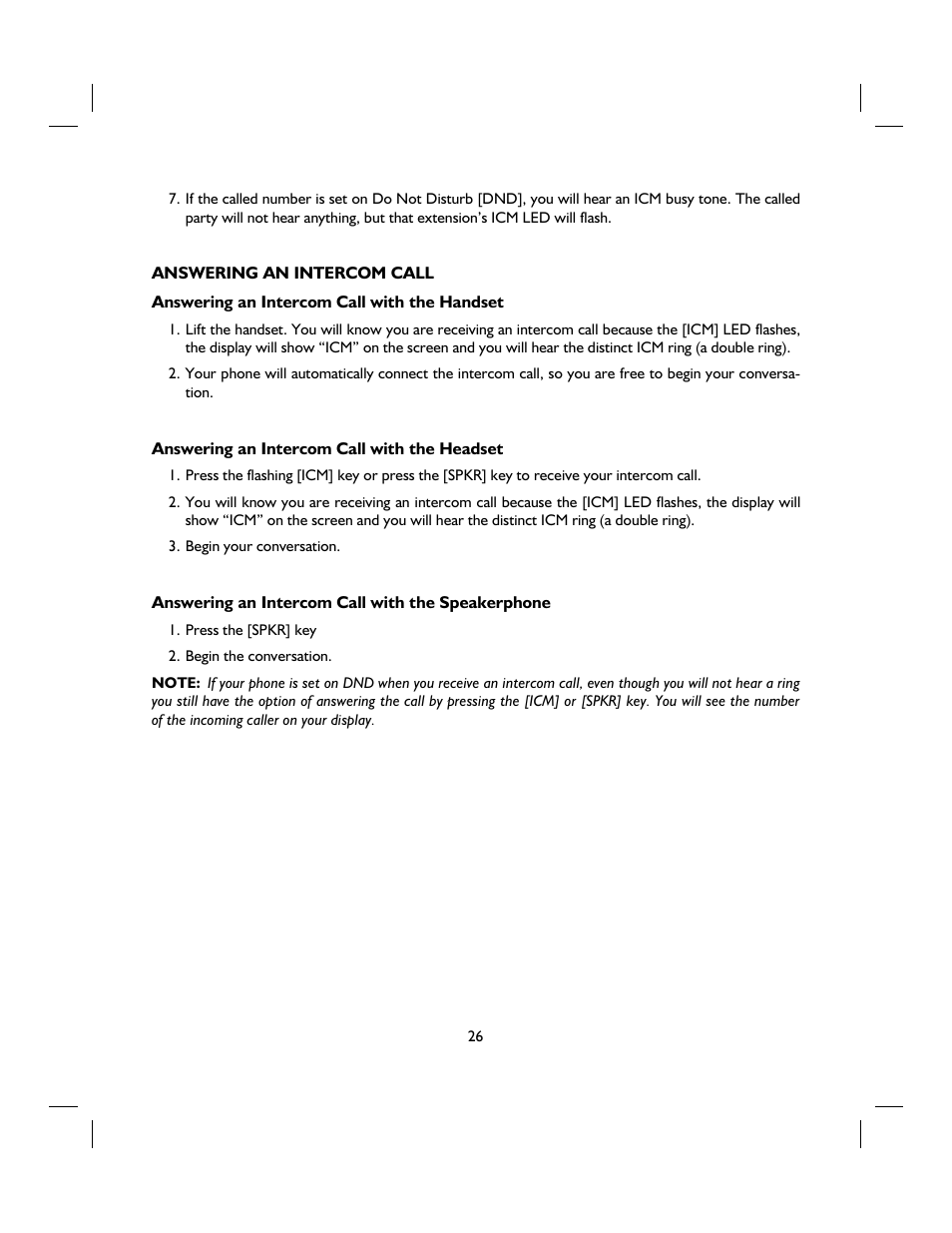 IBM 4 LINE TELEPHONE WITH CALLER ID -412CID User Manual | Page 26 / 43